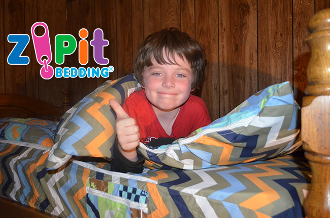 Zipit Bedding: Get Your Kids to Make Their Beds Every Day! - This