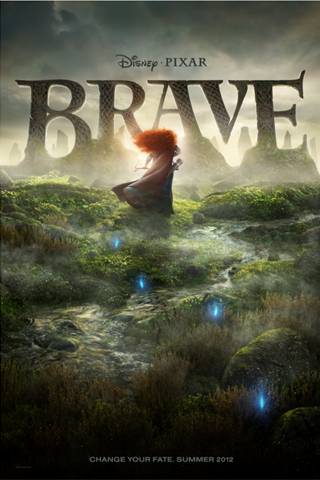 Disney Pixar Brave Movie Poster