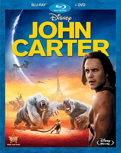 John Carter Blu-ray cover