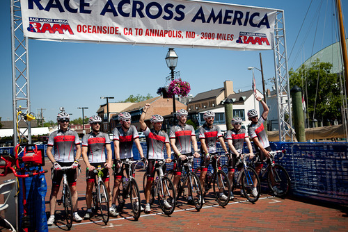 Race Across America racers