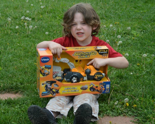 VTech Switch & Go Dinos Review + Contest For Lifetime Supply Of Toys -  Mom's Blog