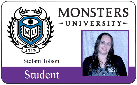 Monsters University Student ID Card