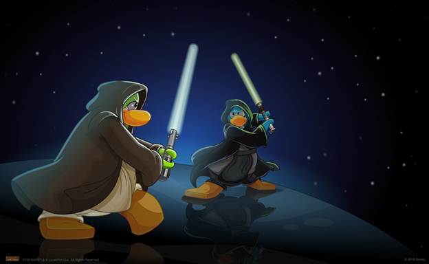 Star Wars Club Penguin