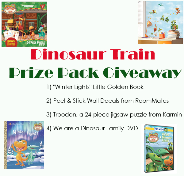 Dinosaur Train Prize Pack Giveaway