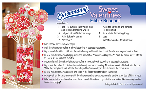 Entermanns Sweet Valentine's Edible Bouquet