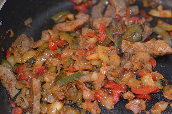 steak fajitas - old el paso