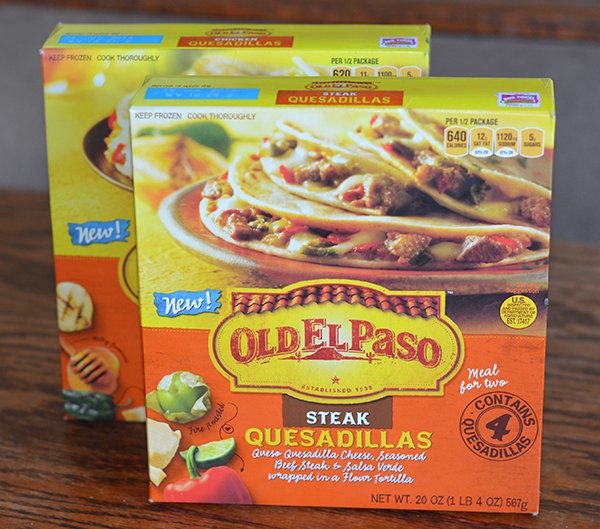 Old El Paso Steak Quesadillas