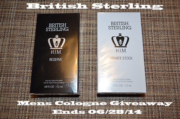 British Sterling Cologne Giveaway