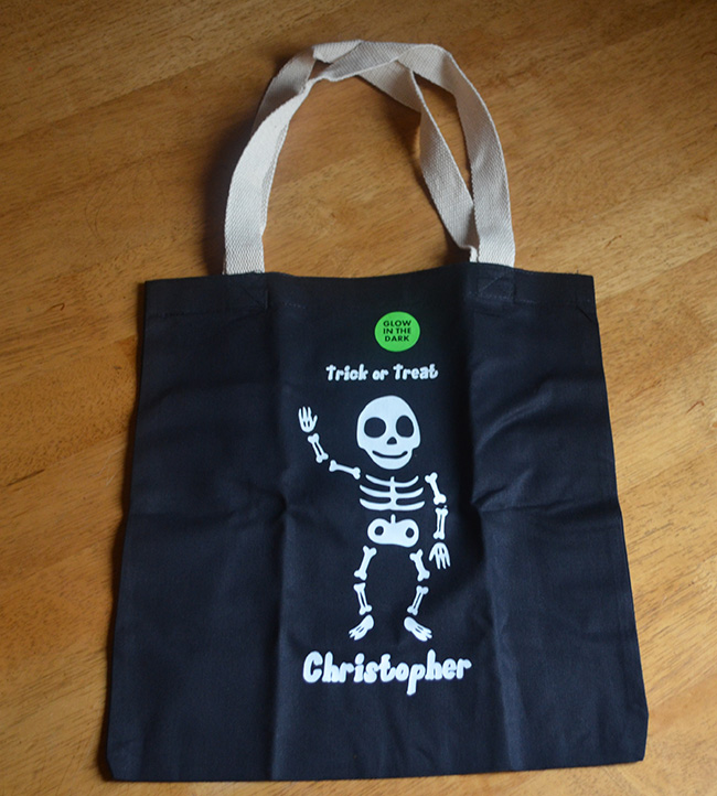 Glow In The Dark Halloween Bag