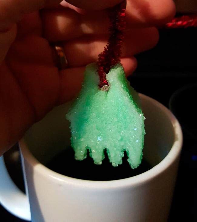 Borax Pipe Cleaner Ornament