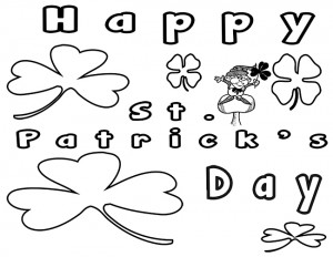 Free St Patrick's Day Coloring Page - Mom's Blog