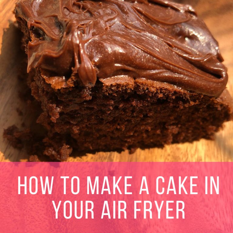 How To Make A Cake In Your Air Fryer Mom's Blog