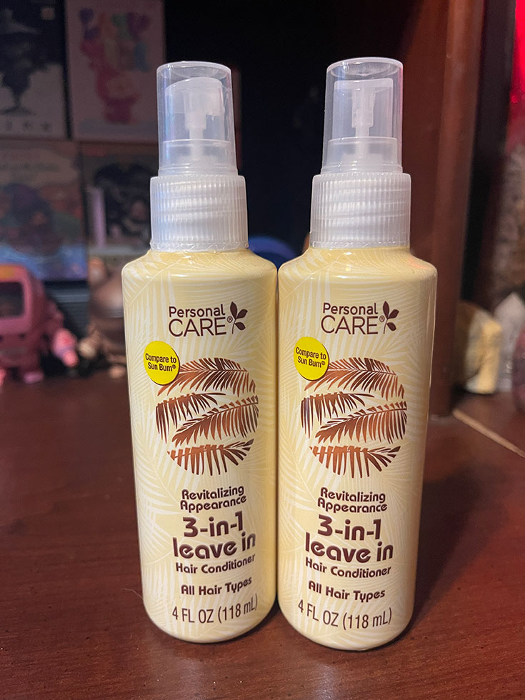 Personal Care 3-in-1 Leave In Hair Conditioner