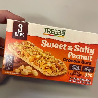 Treebu Sweet & Salty Peanut Granola Bars